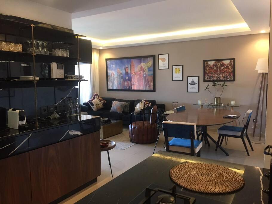 Luxueux Appart Hivernage Avec Vue Sur L"Atlas 马拉喀什 外观 照片